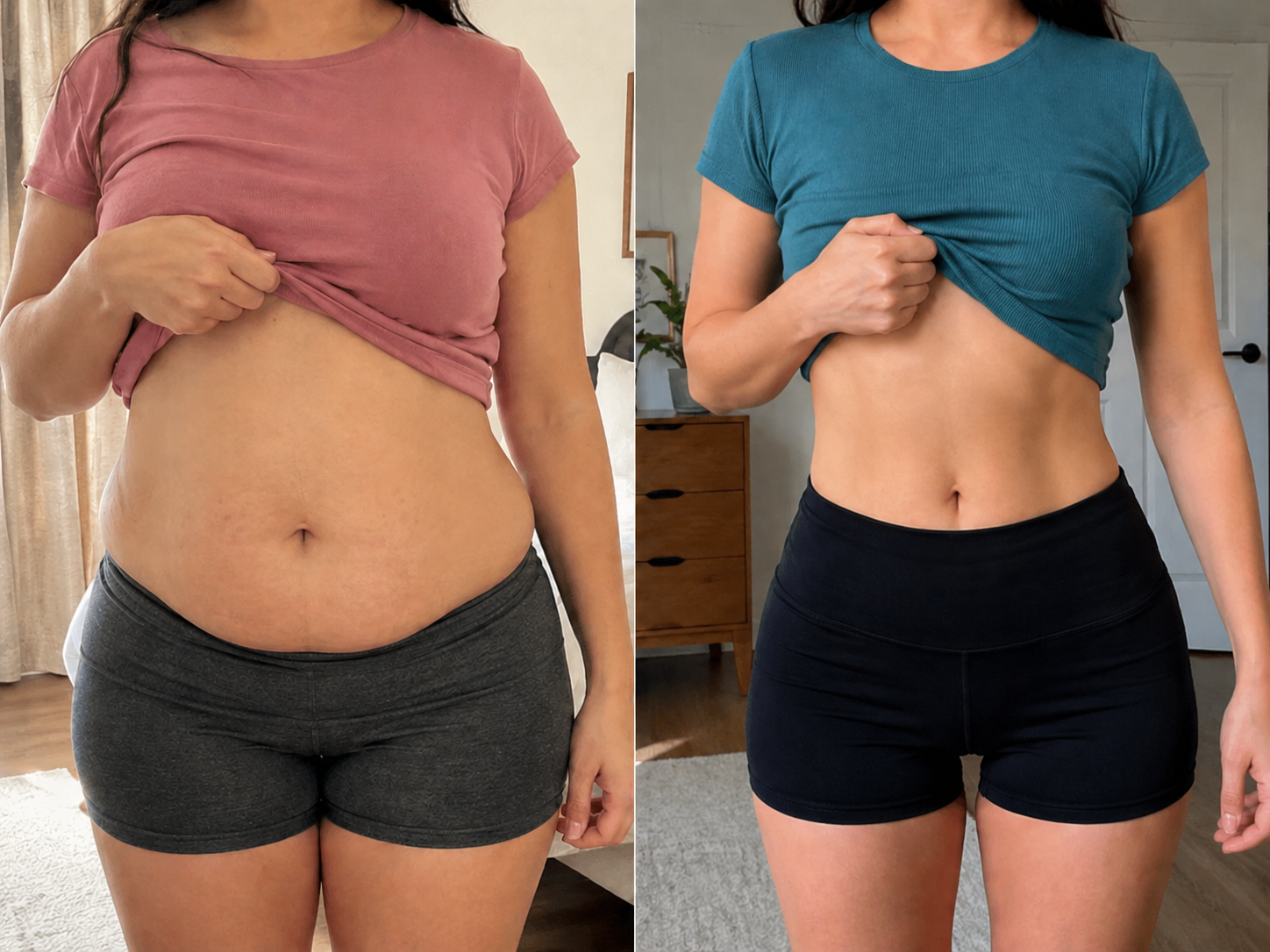 Angelina postpartum core reset result
