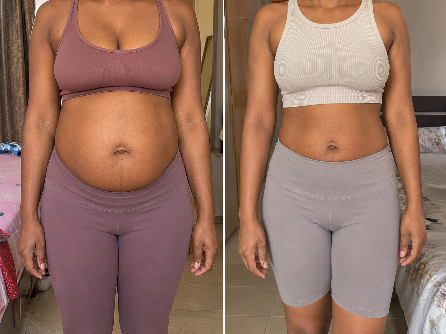 Postpartum core reset result after three weeks