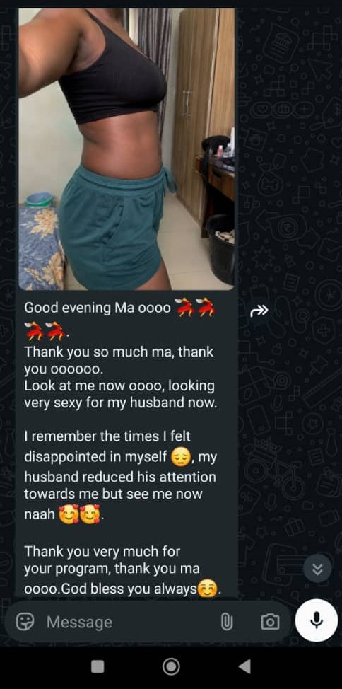 Postpartum core reset testimonial message